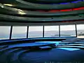 Meeting room with view of Sea of Galilee