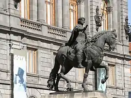 Image 12Equestrian statue of Charles IV in Mexico City (from History of Mexico)