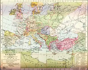 Image 13Europe around 900. (from History of Slovakia)