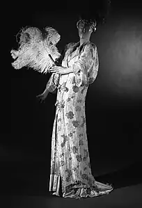 Evening coat by Paul Poiret, c. 1912, silk and metal, Metropolitan Museum of Art, New York