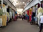View of a street inside the Kissaria in 2014, prior to recent renovations