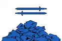Flag of Yakovlevsky District, Belgorod Oblast