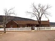 First Commanding Officer's Quarters (General Crook's Cabin) – 1871
