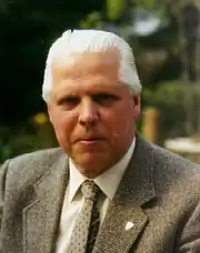 Portrait of Kurowski as it appeared on the web site of the publishing house Verlag Bublies&nbsp;[de]