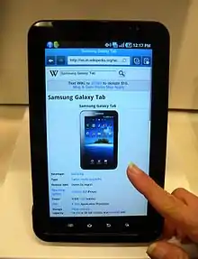 Image 13Samsung Galaxy Tab (from Culture of South Korea)