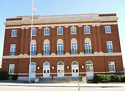 The George W. Andrews Federal Building was originally constructed as a post office in 1915. It was added to the National Register of Historic Places in 1976.