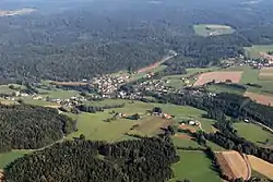 Aerial view of Georgenberg