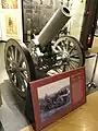 A captured sFH 93 at the National World War I Museum in Kansas City, MO.