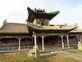 Secondary hall and temple