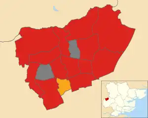 1990 results map