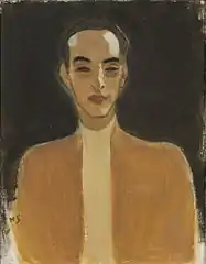 Actor, Matti Kiianlinna&nbsp;[fi], 1926(he became a friend of Helene until his untimely death in 1931)