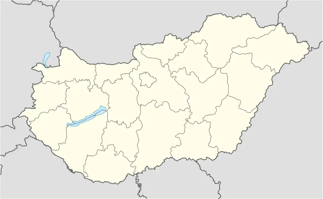 Komárom is located in Hungary