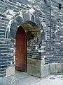 Door seen from outside