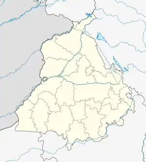2016 Pathankot attack is located in Punjab
