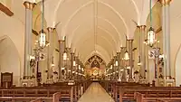View of Bantay Church nave