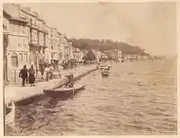 A dock in Büyükdere, Sarıyer, Istanbul.