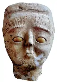 Ancestor Statue, Jericho, from c. 9000 years ago. Rockefeller Museum, Jerusalem.