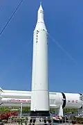 Juno II on display (KSC rocket Garden)