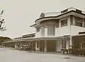 The entrance of the station c. 1920s