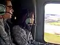 Senator Kamala Harris joins local officials in performing an aerial inspection of the dam (February 23)