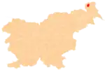 Location of the Municipality of Grad in Slovenia