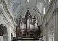 St Aubin's Cathedral in Namur with sculptures by Geerts