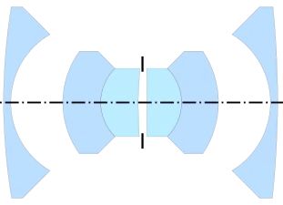 Schneider Kreuznach Super-Angulon by Klemt (1954), from US&nbsp;2,781,695