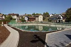 Centre of Lažany