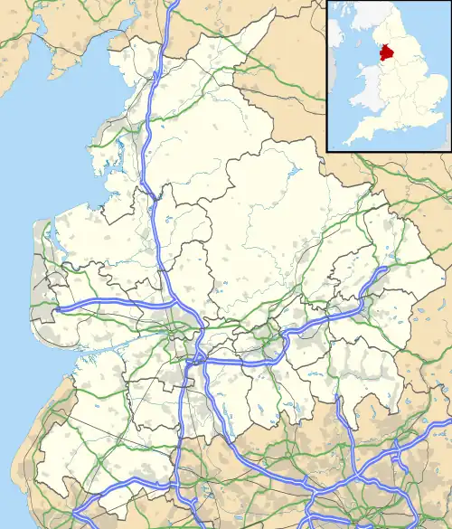Poulton-le-Fylde is located in Lancashire