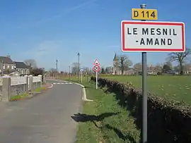 Entrance of the village