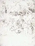 Study for The Adoration of the Magi, 1478–1481
