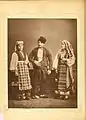 1. Macedonian peasant from Monastir2. Macedonian peasant woman Monastir3. Bulgarian woman from Shkodër
