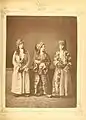 1. Muslim woman from Sivas2. Armenian woman from Sivas3. Kurdish woman from around Sivas