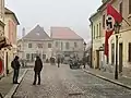 Jungmannovo Square, Kutna Hora, Czech Republic doubles as WWII France