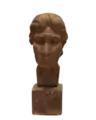 Sculpture of Justina Shkupi, volunteer in the Spanish War.