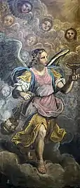 Angels bearing incense, Domenico Tintoretto