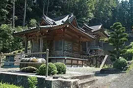 Sanno Gongen&nbsp;[simple; ja] Hall (Makiyama Hannyuin Chou Temple&nbsp;[ja])