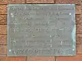 ANZAC Range Memorial Gates WWII Plaque