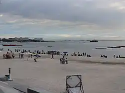 The beach in December 2022