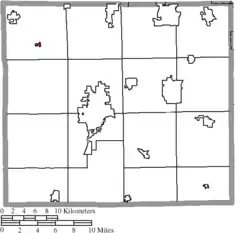 Location of Congress in Wayne County