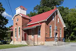 The former James Creek School