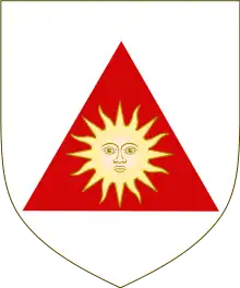 Arms of the Martinot family, famous clockmaker family of Paris.