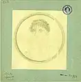 Medallion from the atrium depicting Aphrodite (Venus)