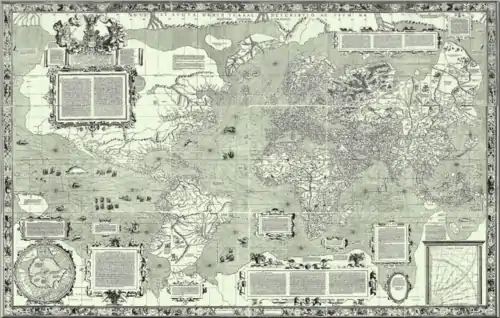 Image 6The world map by Gerardus Mercator (1569), the first map in the well-known Mercator projection