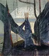 Image 16"Fairy Tale - III" (1907) by Mikalojus Konstantinas Čiurlionis