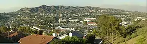 View of Mt. San Antonio College and surrounding area