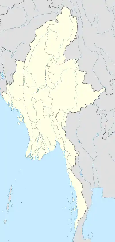Mandalay is located in Myanmar