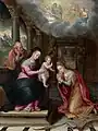 Mystic marriage of Saint Catherine, 1574-77 – National Gallery of Victoria, Melbourne