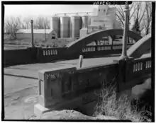 View of the bridge looking south