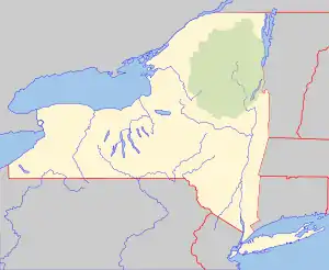 Platter Kill is located in New York Adirondack Park